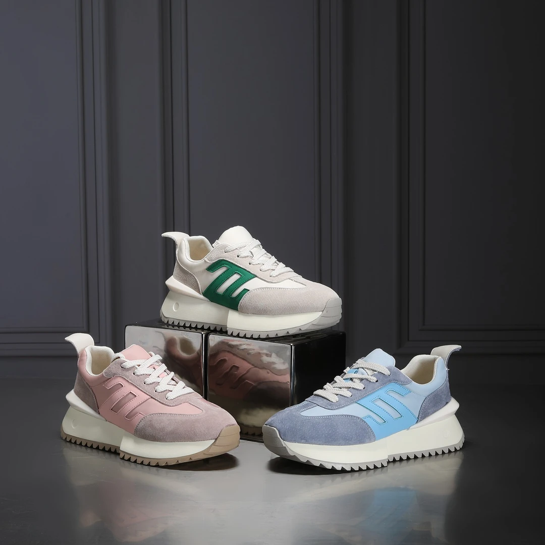 【倩倩】增高6cm阿甘鞋时尚厚底潮流百搭女士休闲鞋3A007