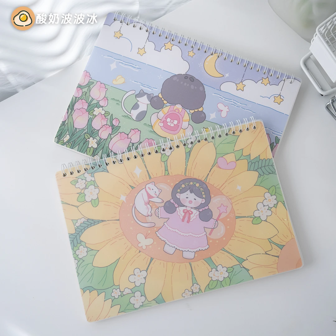 【蓬蓬离型本】 B5离型本40页少女心手账贴纸本