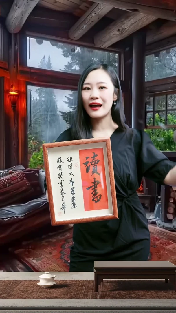 【闪购商品】绘画非实木摆台-读书