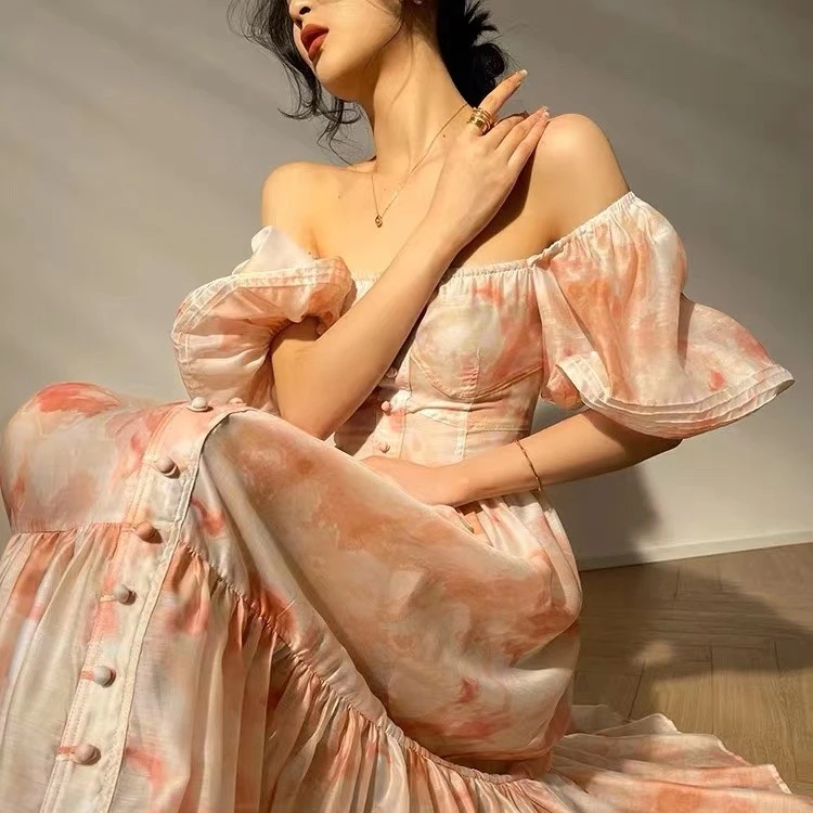 好漂亮（69-128非主图款）漂亮家直播备注号发连衣裙气质