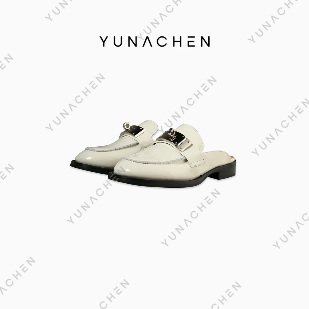 YUNACHEN【嫣然】2024新款时尚轻奢气质休闲百搭款皮鞋97-TF8024-98