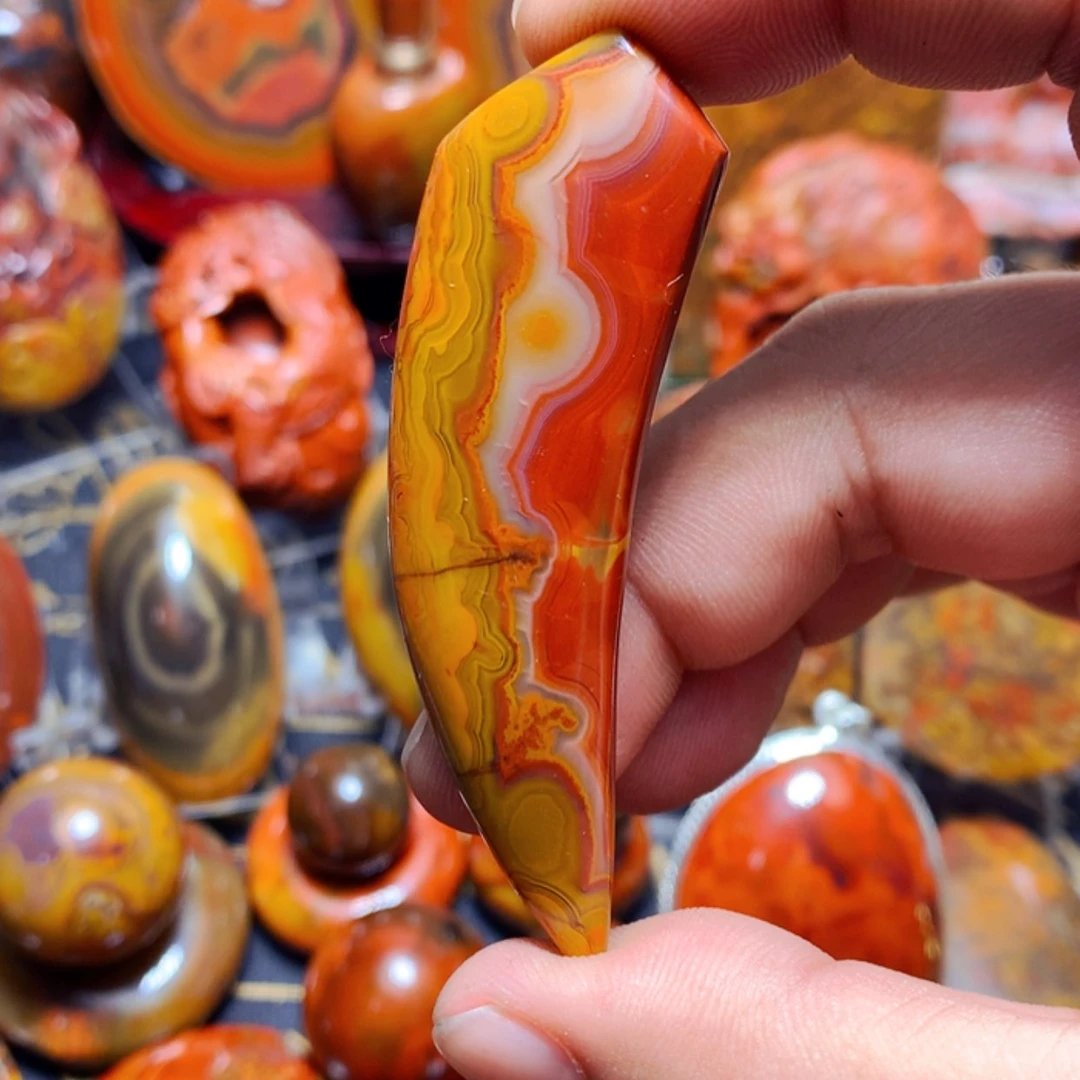 【闪购商品】玛瑙/玉髓颈饰未镶嵌h*