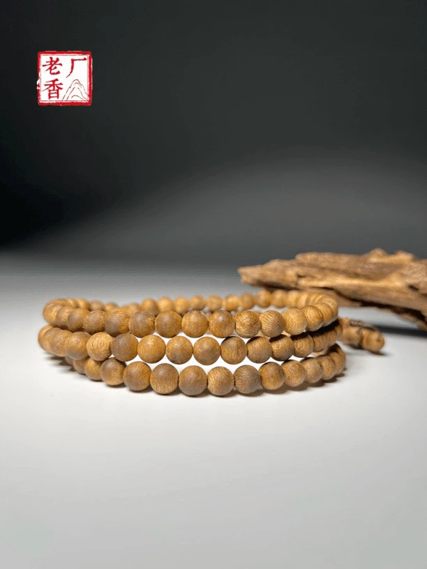 白棋圆珠 海南佛珠0.7mm*108颗长串 多样性发一条