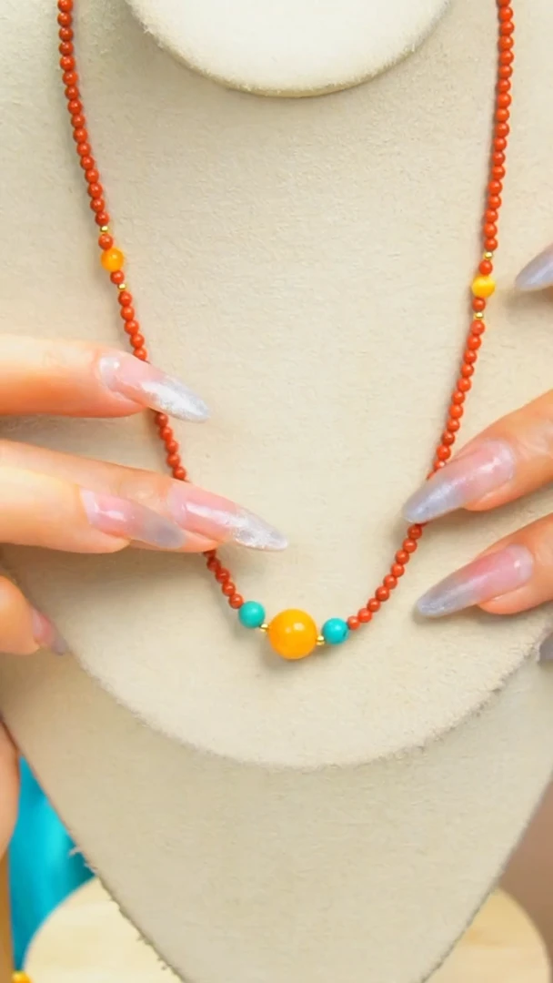 【闪购商品】南红玛瑙项链未镶嵌多样性发货一件