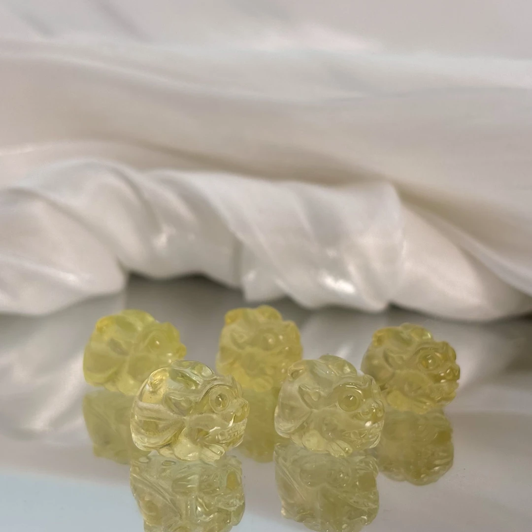 发一个【青成珠宝】黄水晶龙龟（多样性发一）