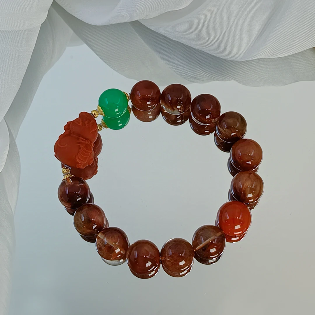 【青玄珠宝】南红葫芦济炼F阵配比手串名+日期+地址LH