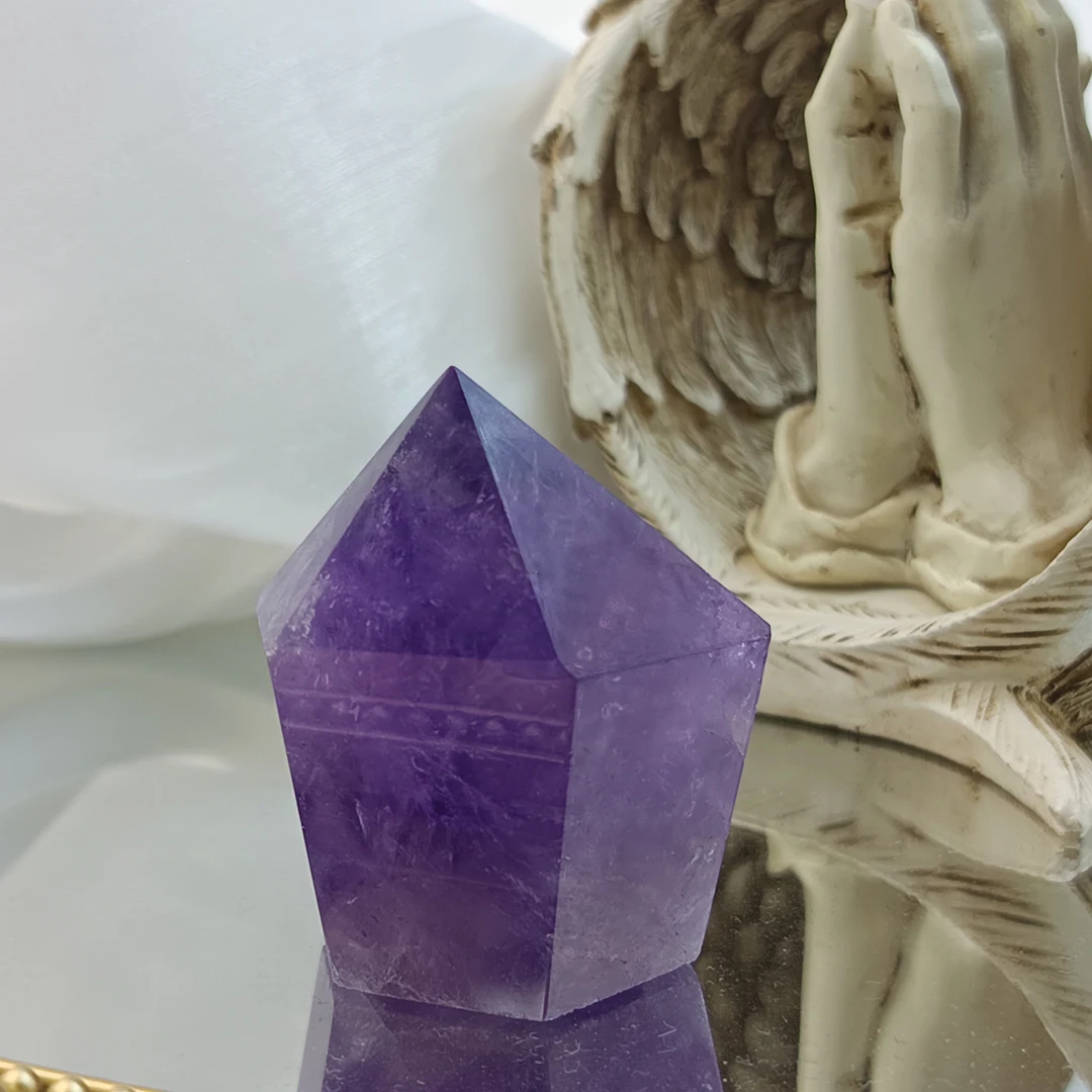 【青玄珠宝】紫水晶塔