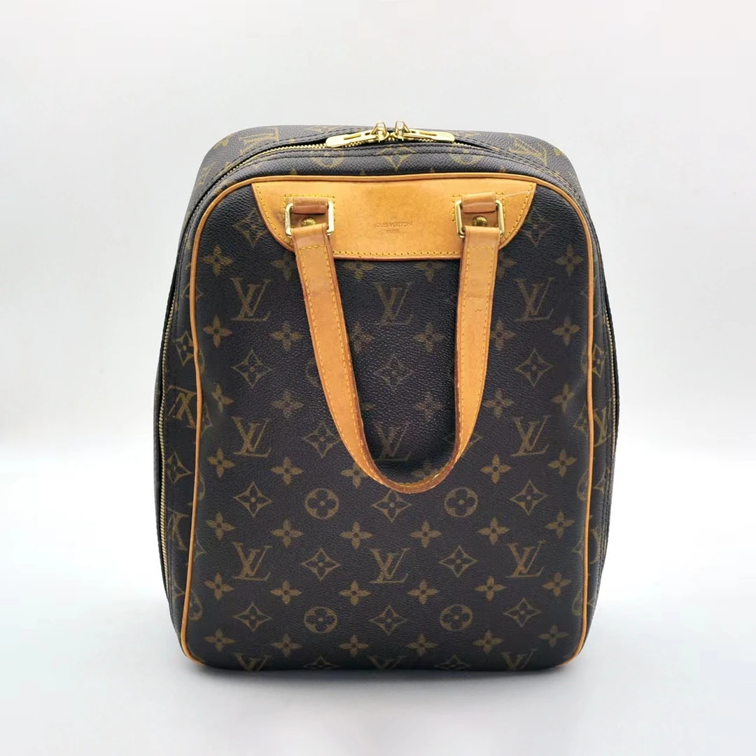 90新 LouisVuitton/路易威登 中古手提包 01年产 全原皮 竖版经典