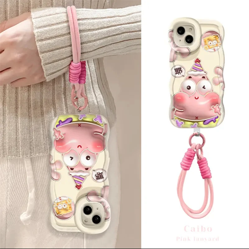 海底一家人适用苹果14iPhone15/16/13双支架12新款少女可爱手机壳