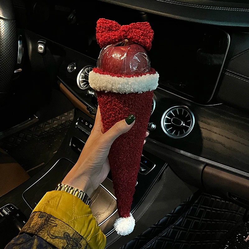 平安果平安夜包装材料diy包苹果圣诞节苹果花束圣诞礼物礼盒