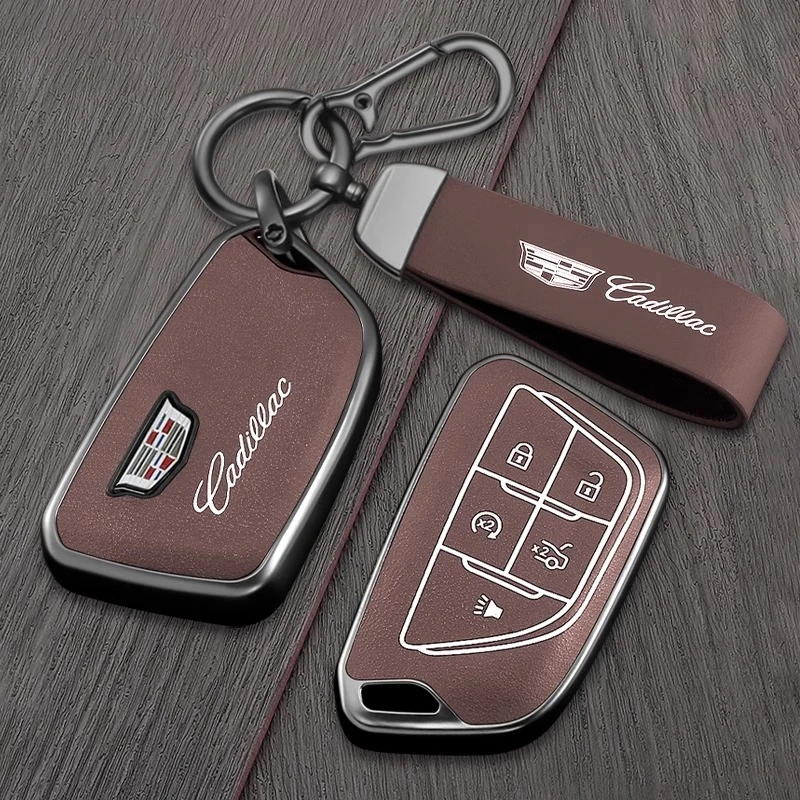 2025新款凯迪拉克ct5钥匙套高级感男ct6真皮ct4汽车gt4壳atsl扣包