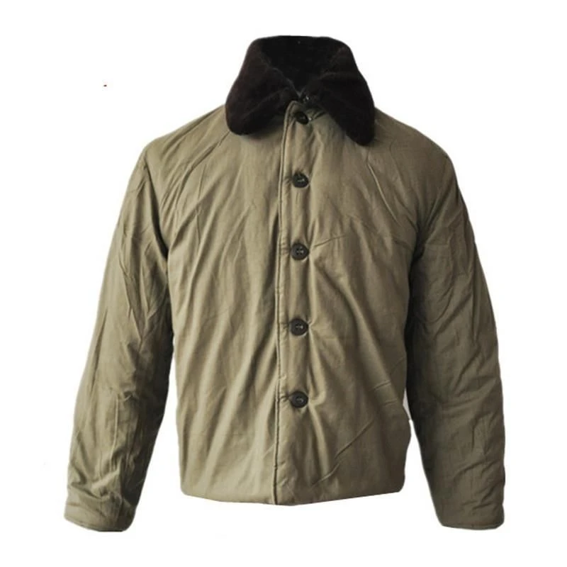 老式装甲棉内胆套装棉大衣冷库棉袄复古风怀旧棉袄冬季加厚军绿棉