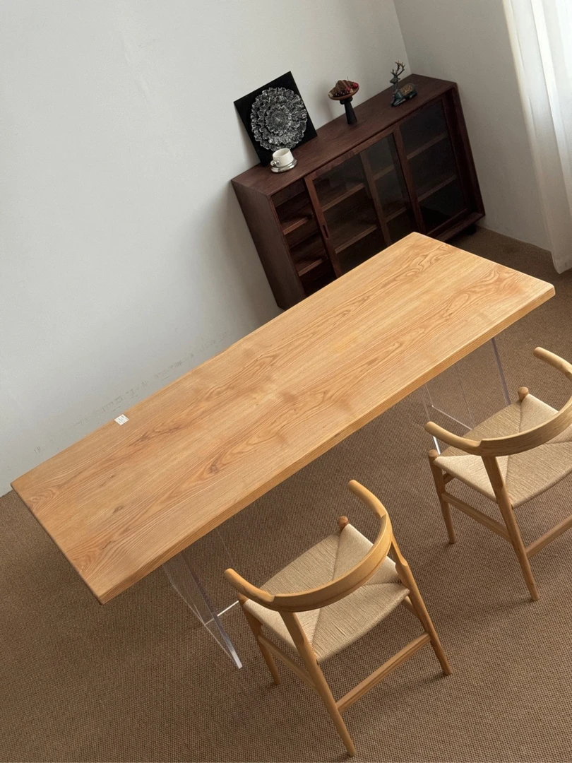 白蜡木大板 200*86*4.7双拼全方（原木色）