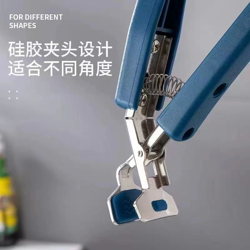 不锈钢家用防烫夹取碗夹防滑厨房用小工具夹盘子加厚隔热夹多功能