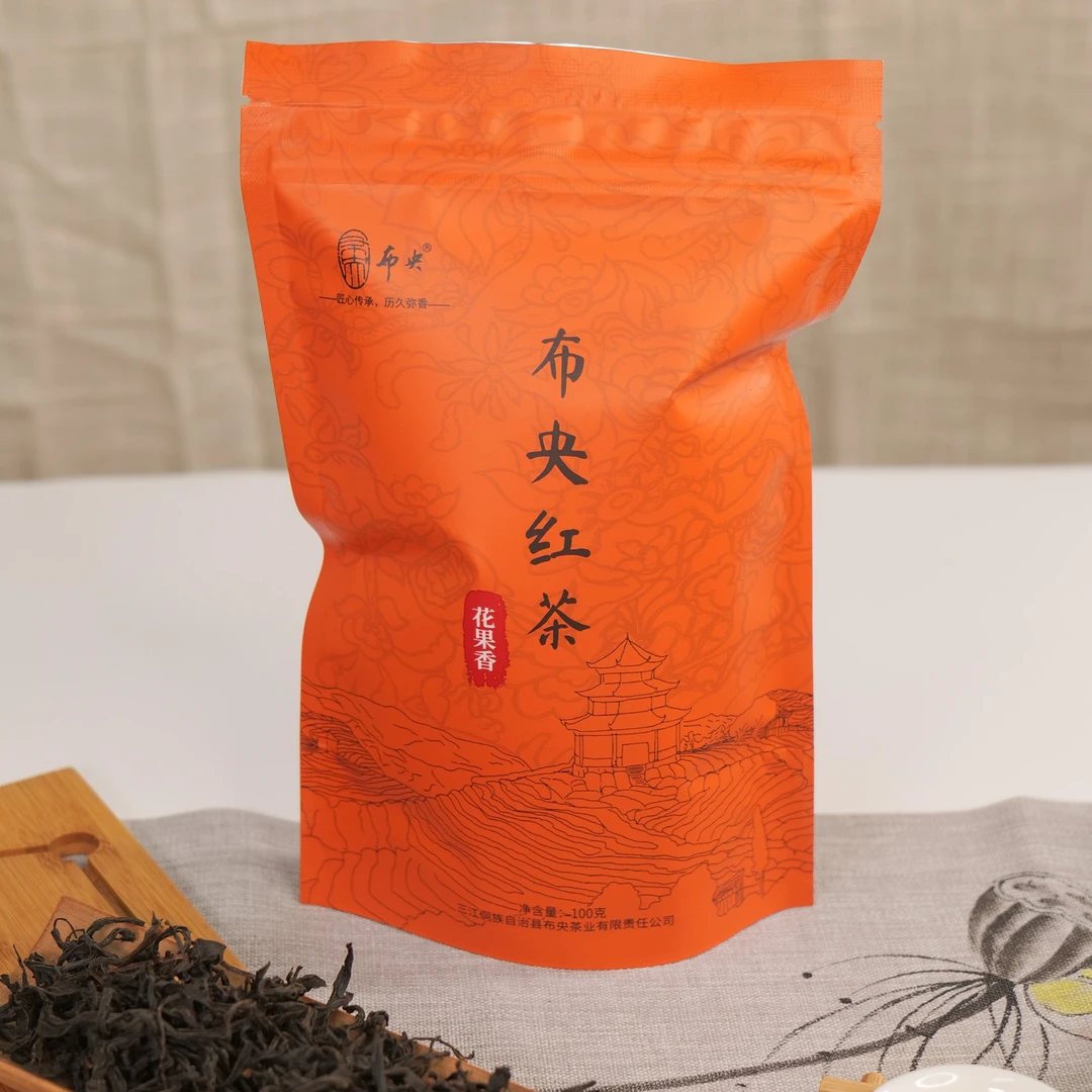 【花果香】布央茶业花果香红茶广西三江茶100g袋装