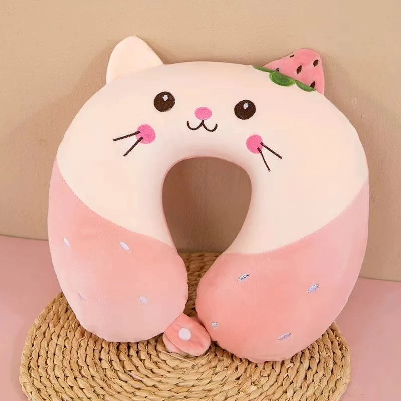 乳胶U形枕便携带记忆棉护颈枕开车坐飞机脖子靠枕颈椎枕保护脖子