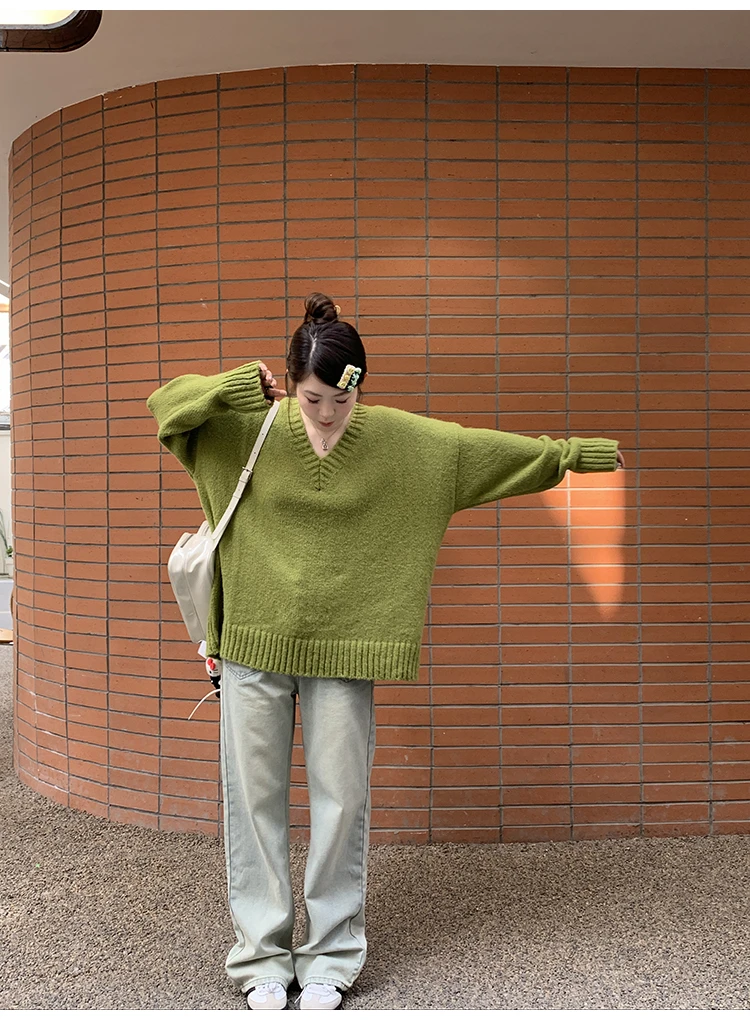 小沈美眉微胖梨形显瘦蓝色直筒牛仔裤春秋新款高腰阔腿裤子女