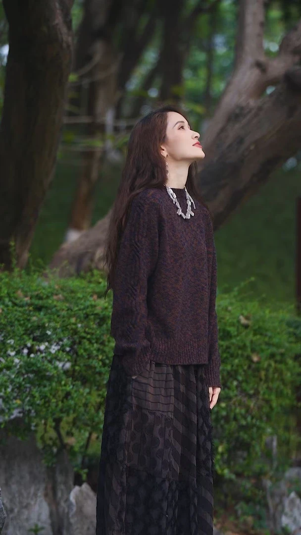 丽雅秋冬色彩上衣