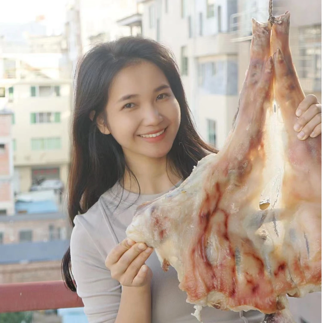 阿泽家-连州东陂腊猪脚约600g广东特产手工传统风味自然风干营养