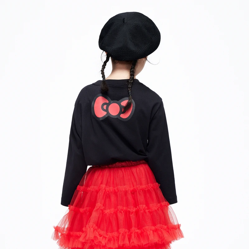 littlemoco童装秋冬百搭打底长袖T恤#KBC1TEE038