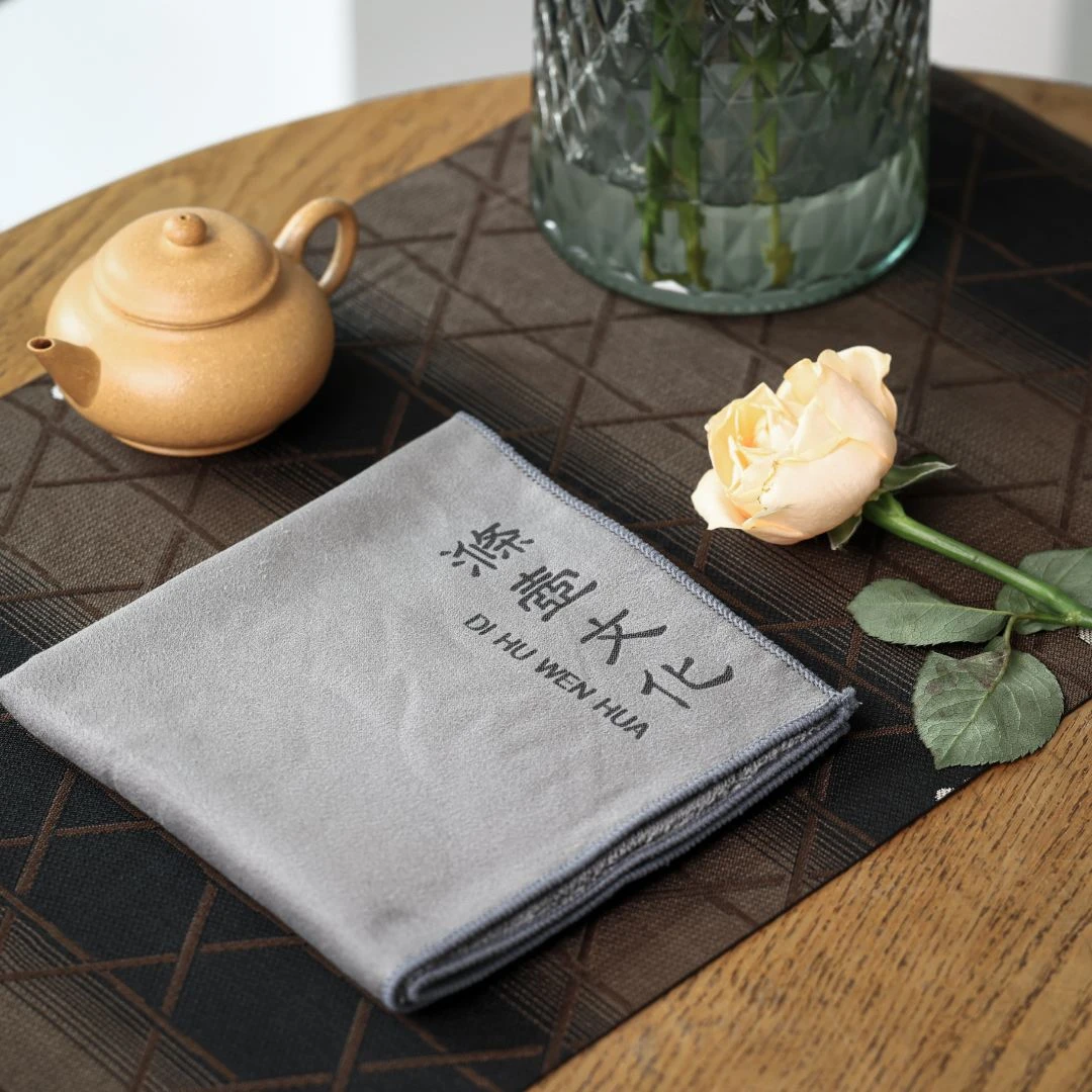 涤壶澄心【茶巾】高档茶布发顺丰吸水禅意 茶台配件抹布桌布
