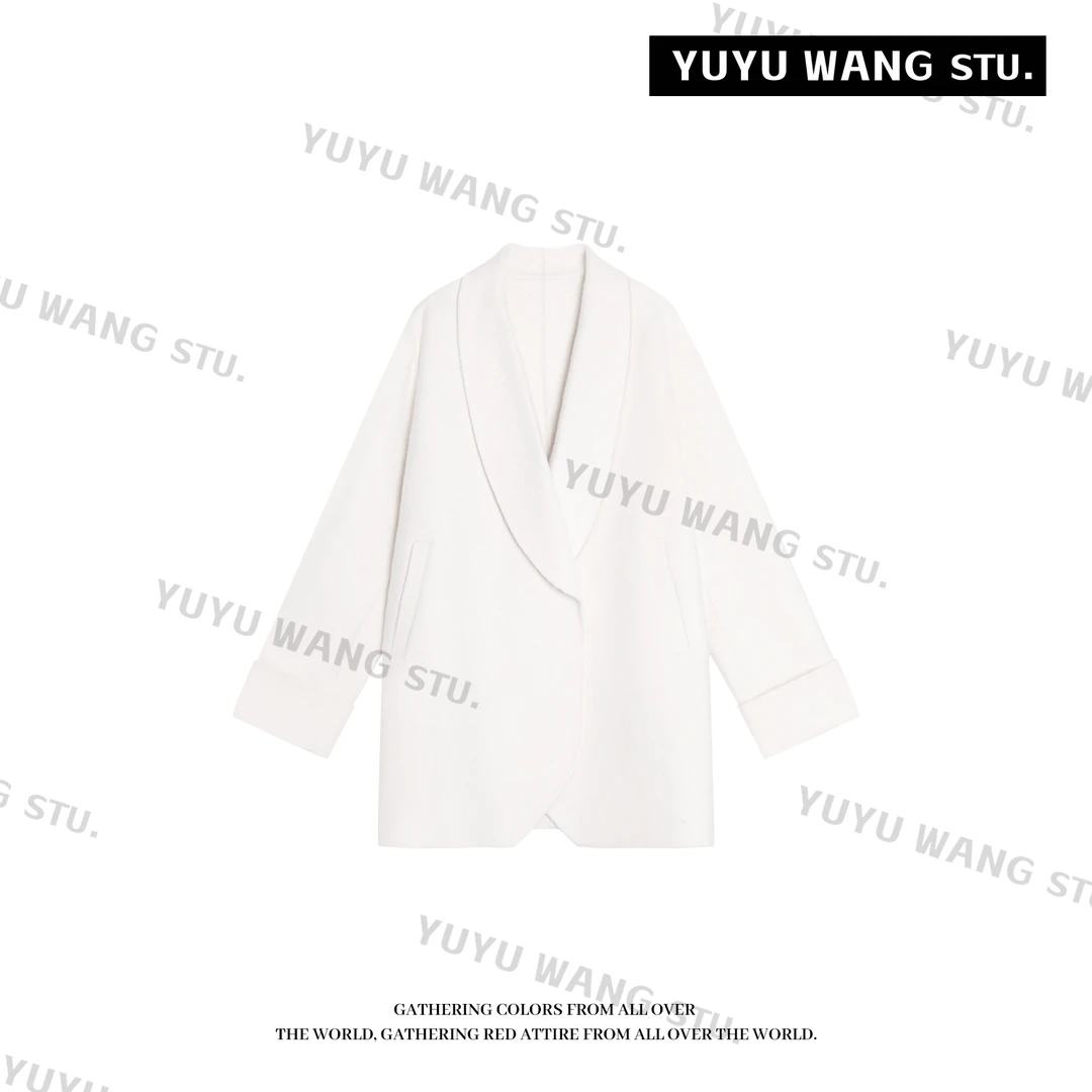 YUYU WANG【极简】 苏力白色大衣 RBZ2FD265