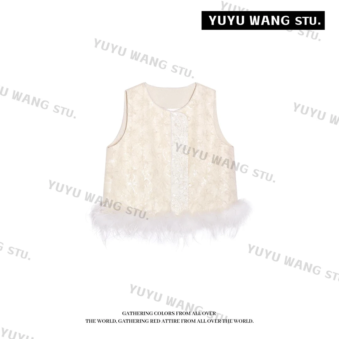 YUYU WANG 【手工坊】马甲RBZ2FD220