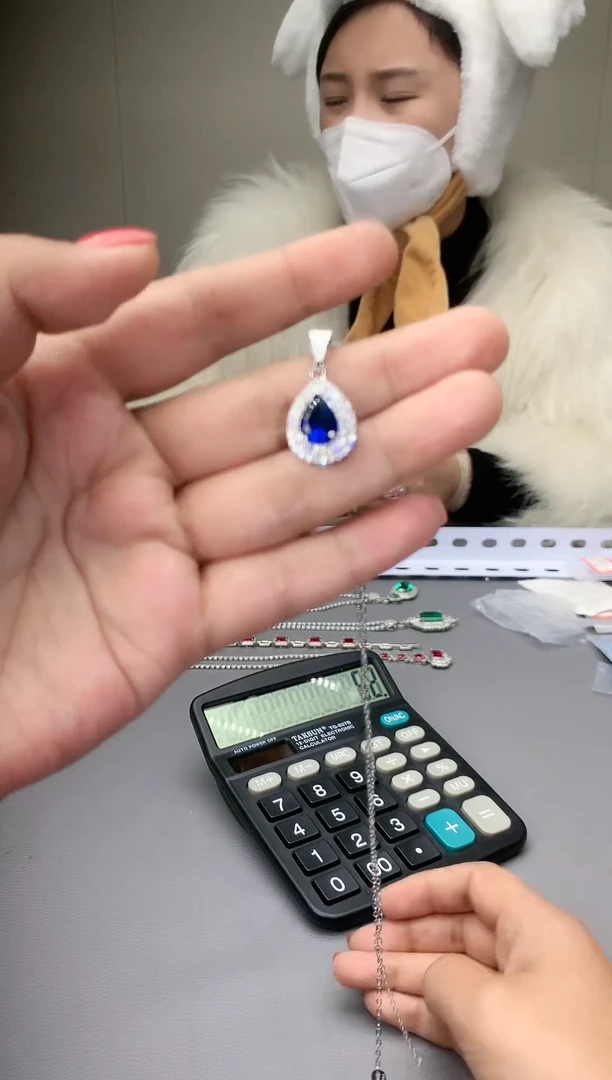 【闪购商品】红宝石颈饰铂Pt950镶嵌565