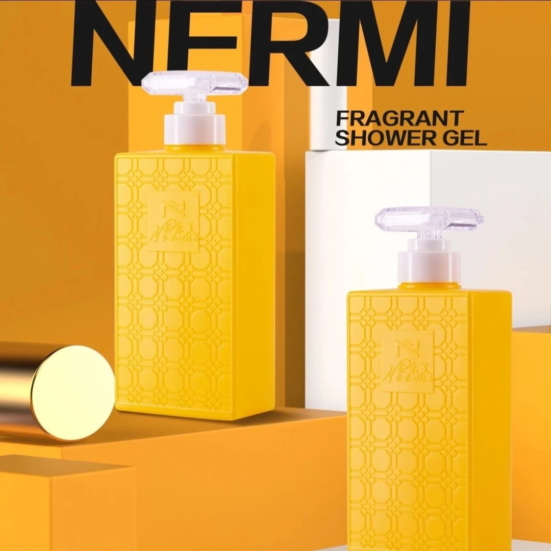 奈乐美碧蓝香氛沐浴露身体乳 黄色（包装拆开无法退换）