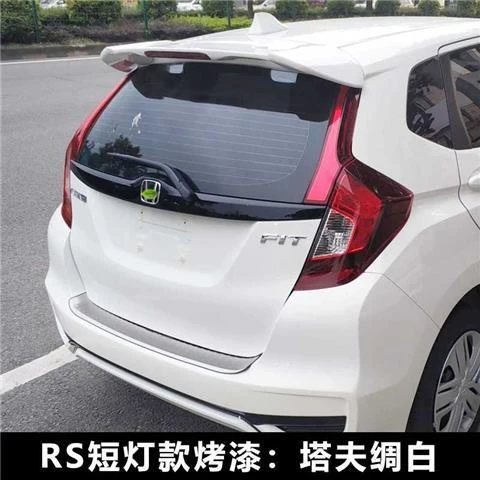 飞度尾翼 14-20款本田新飞度RS免打孔改装顶翼18 19款GK5潮跑尾翼