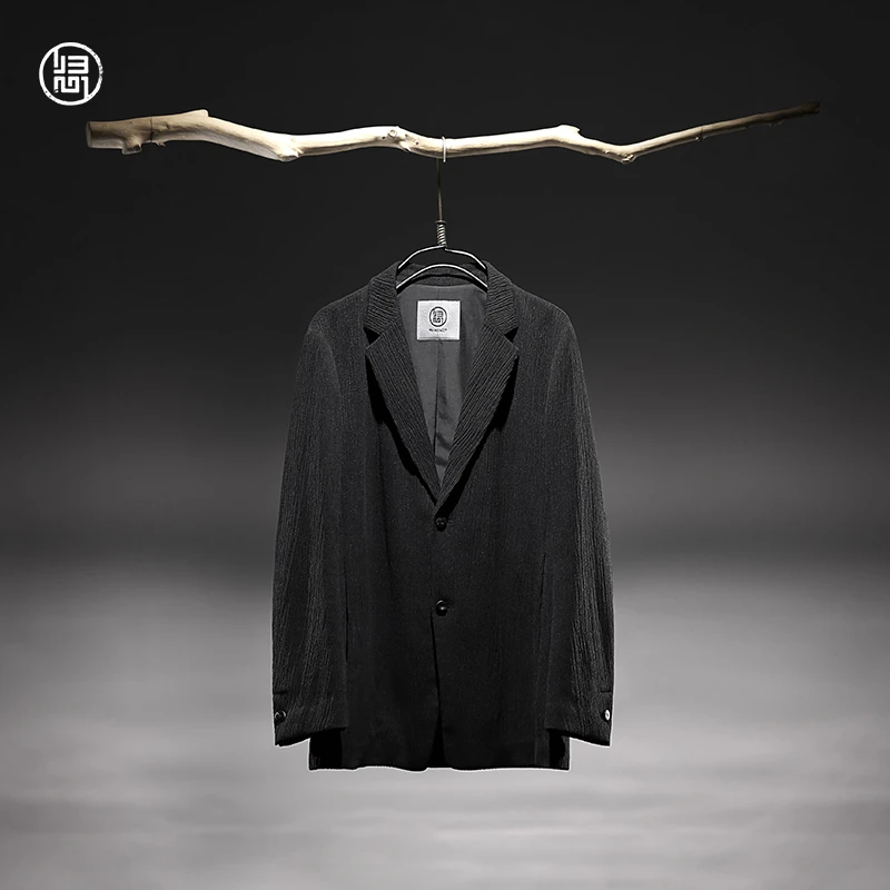 【断码特价】归心男装 春季男士新中式 休闲舒适 西装外套