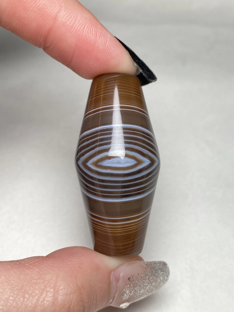 原矿巴玉海玉玛瑙珠天然线条象形缠丝玛瑙