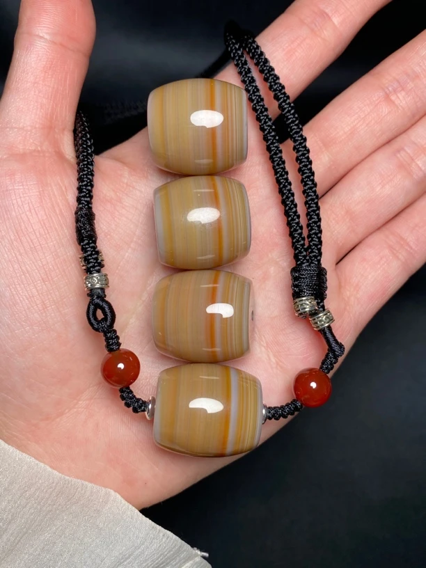 天然玛瑙原矿巴玉海玉玛瑙天然线条象形缠丝玛瑙，尺寸21/20