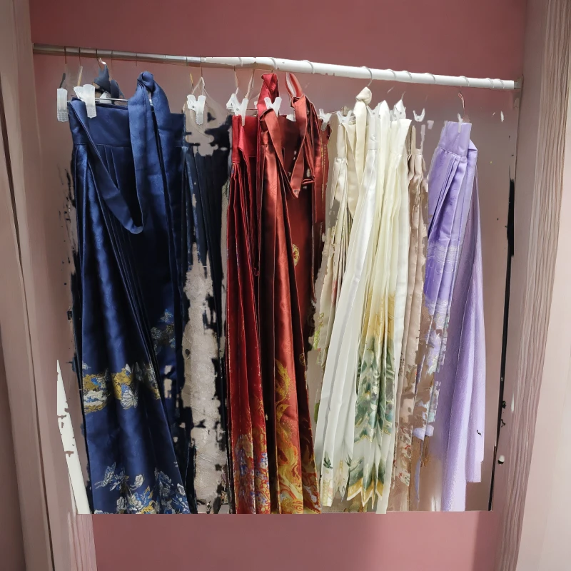 明制汉服马面裙盲袋