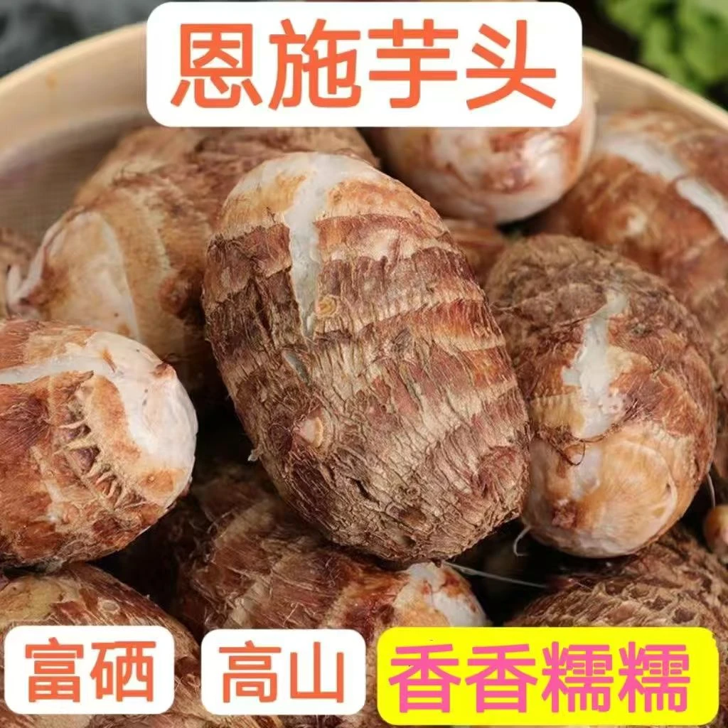 【万人抢购】湖北新鲜小芋头毛芋头香芋软粉糯芋艿应季蔬菜包邮