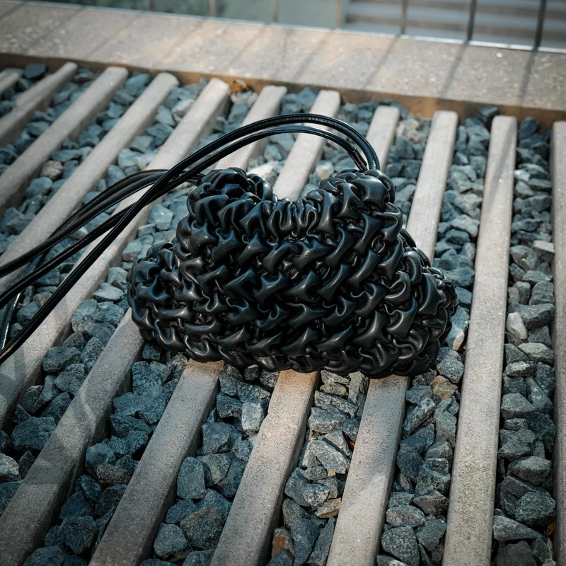 澳洲设计师品牌EvanaCheung【周末系列】编织托特单肩包