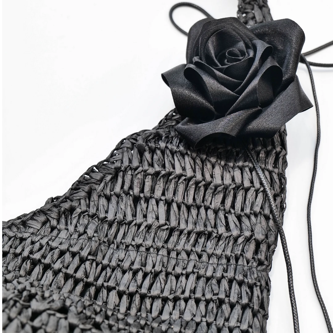 澳洲设计师品牌EvanaCheung【Romp系列】进口纸草单肩托特包