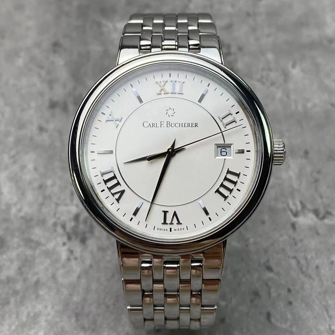 95新 宝齐莱 爱德玛尔系列//公价21800/表径39mm/自动机械男表/