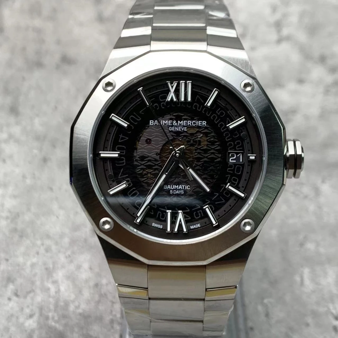 全新未使用 Baume et Mercier/名士 利维拉/公价30750/表径42男表