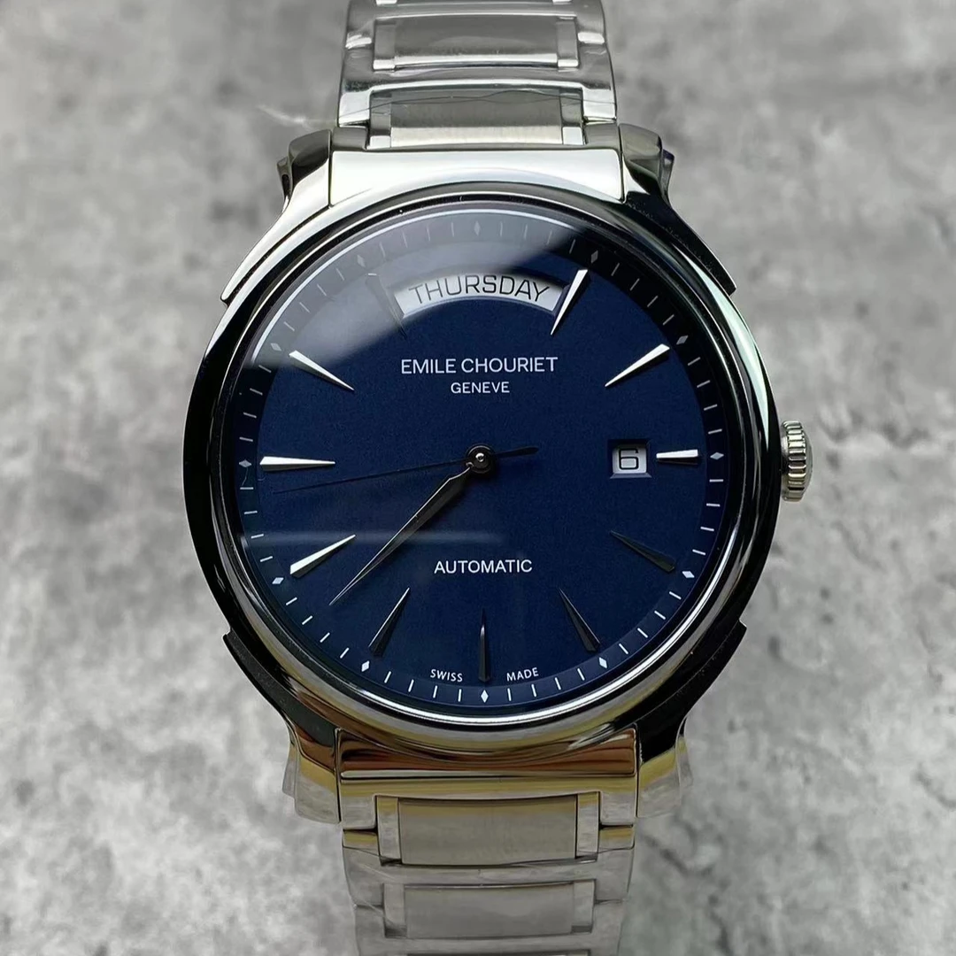 全新未使用 EmileChouriet/艾米龙 银河系/参考12400表径40mm男表
