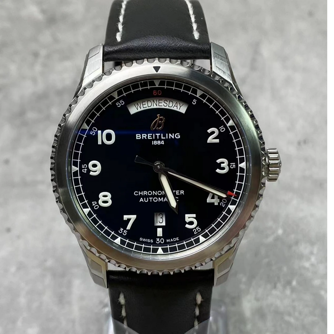 全新未使用 BREITLING/百年灵 传奇航空/公价29900/表径41mm/男表