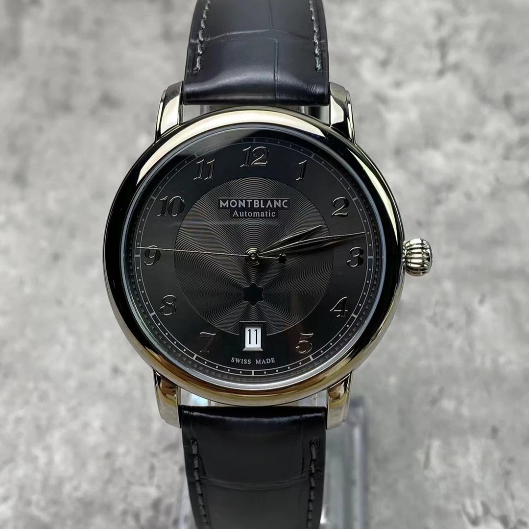 全新未使用 Montblanc/万宝龙 明星系列/公价21200机械男表39表径