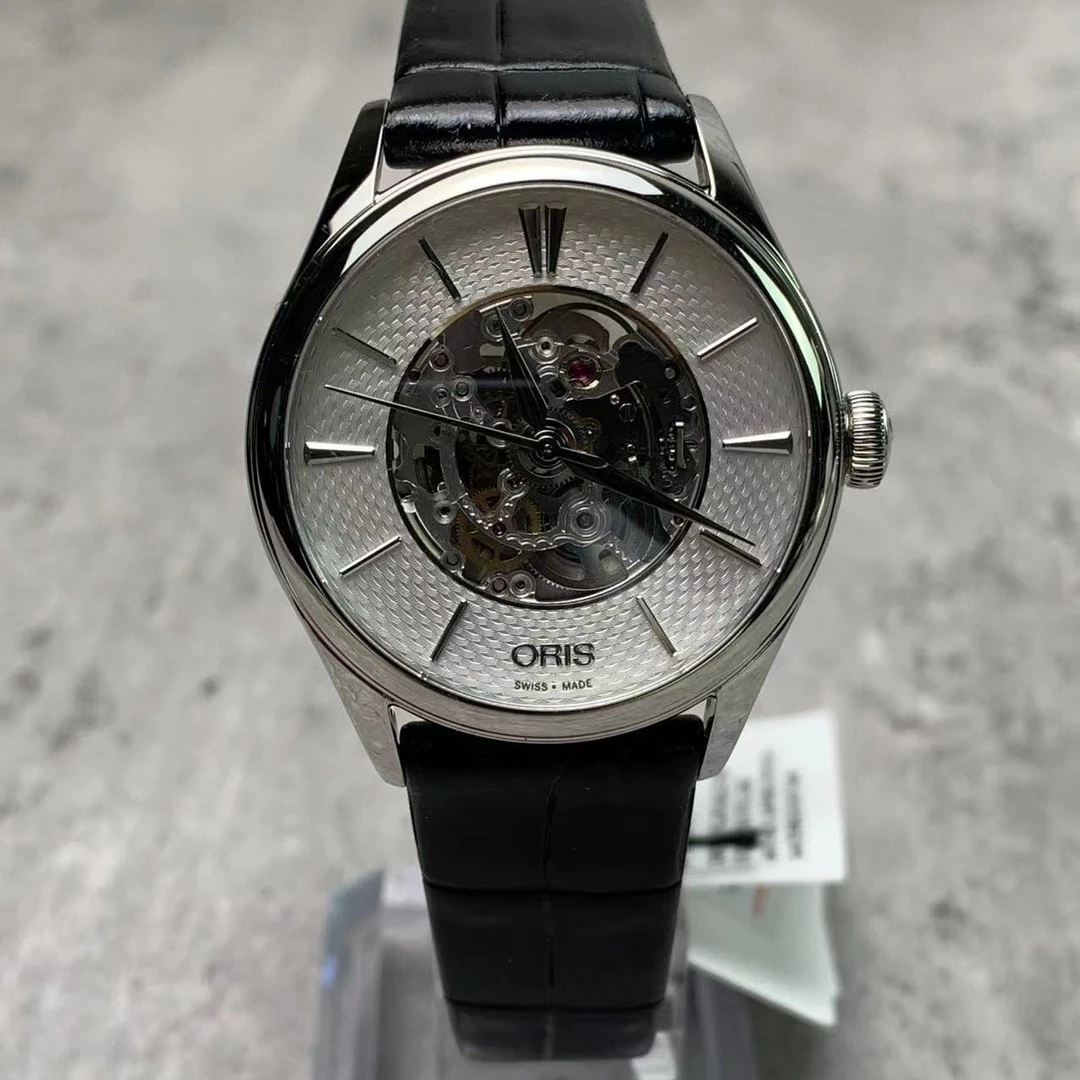全新未使用 Oris/豪利时 文化系列/参考18800/表径33mm//机械女表