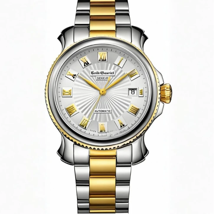 全新未使用 EmileChouriet/艾米龙 时光之翼/参考18000表径39.5男