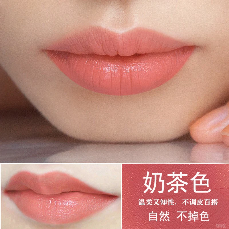黄皮口红适合裸色中老年人浅色唇膏素颜妈妈女显白自然淡色奶茶色