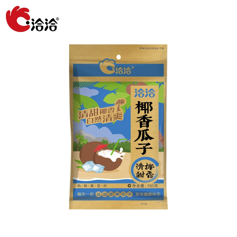 洽洽椰香瓜子150g*1袋恰恰瓜子葵花籽椰子味坚果炒货小包零食
