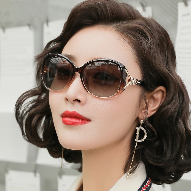 墨镜2025新款潮女士圆脸大脸显瘦偏光太阳镜开车专用防紫外线眼镜