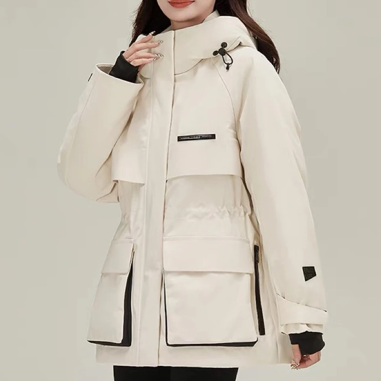 24-8010大兜黑标收腰外套