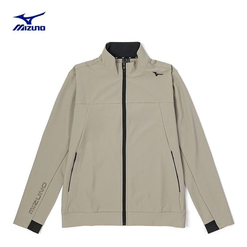 Mizuno/美津浓男23冬冬新款开衫宽松百搭ESSENTIAL城市休闲外套