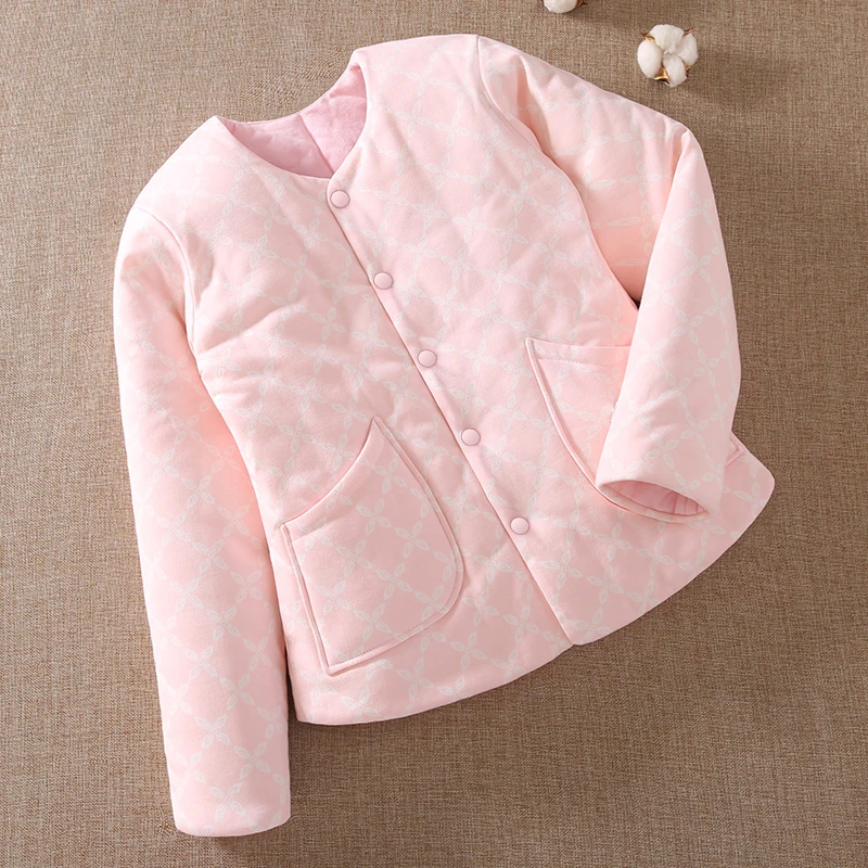 纯棉花内胆贴身小棉袄女修身夹棉秋冬季女士薄棉保暖内穿外穿冬装